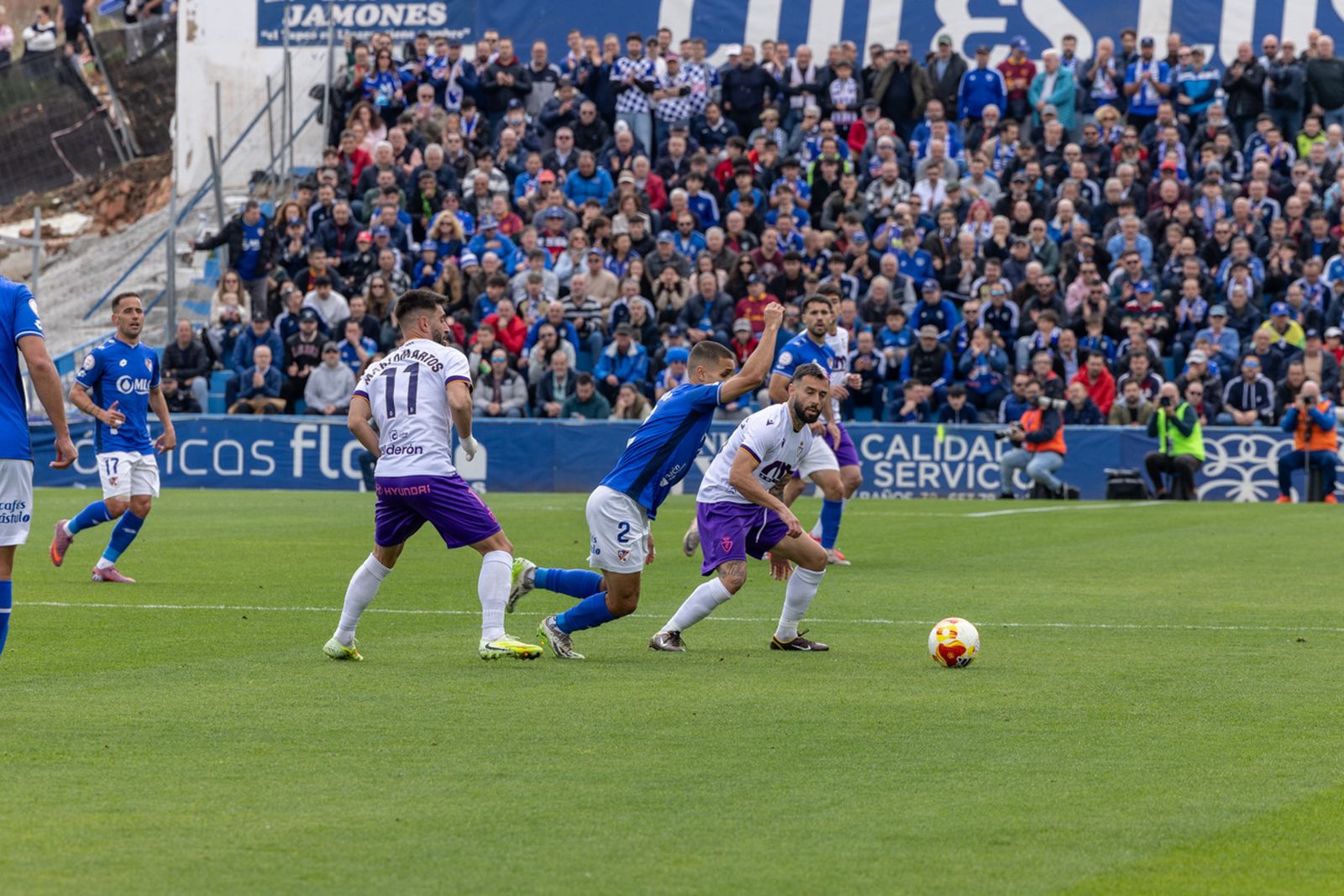 Las mejores imágenes del empate en el derbi entre Linares Deportivo y Real Jaén