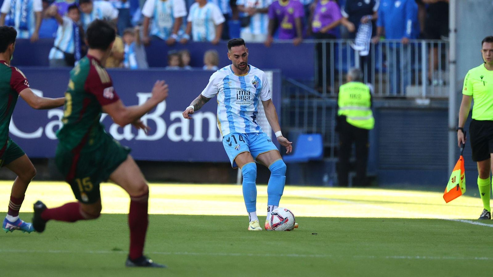 El Málaga CF-Real Oviedo, en fotos