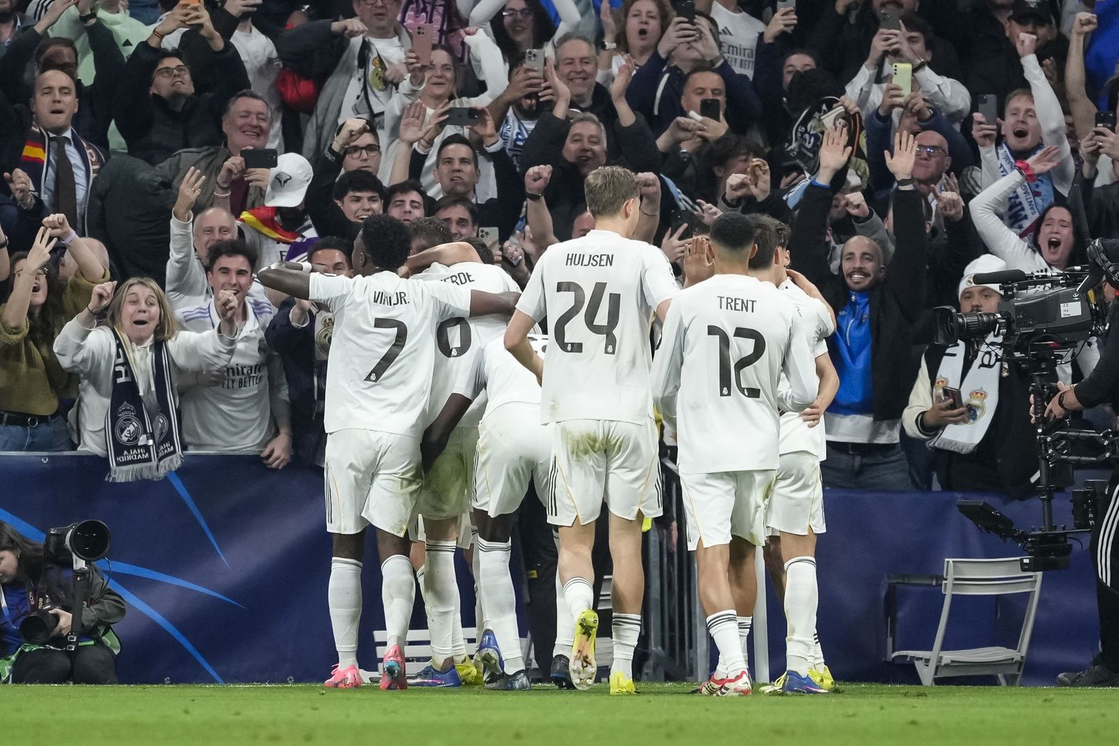 Las fotos del Real Madrid-Manchester City