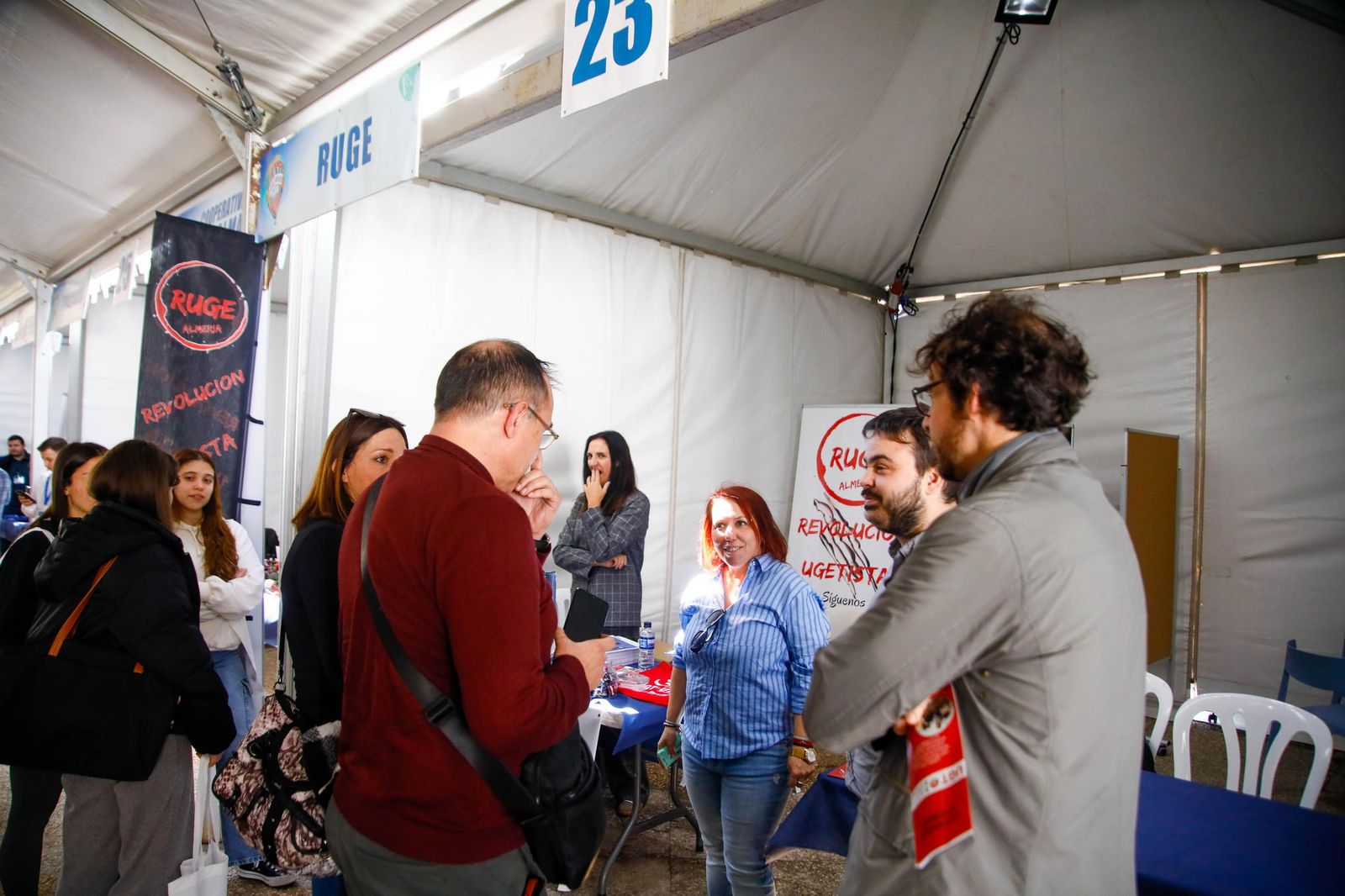 Las imágenes de la Inauguración de la Feria de Empleo 2025 en la Universidad de Almería