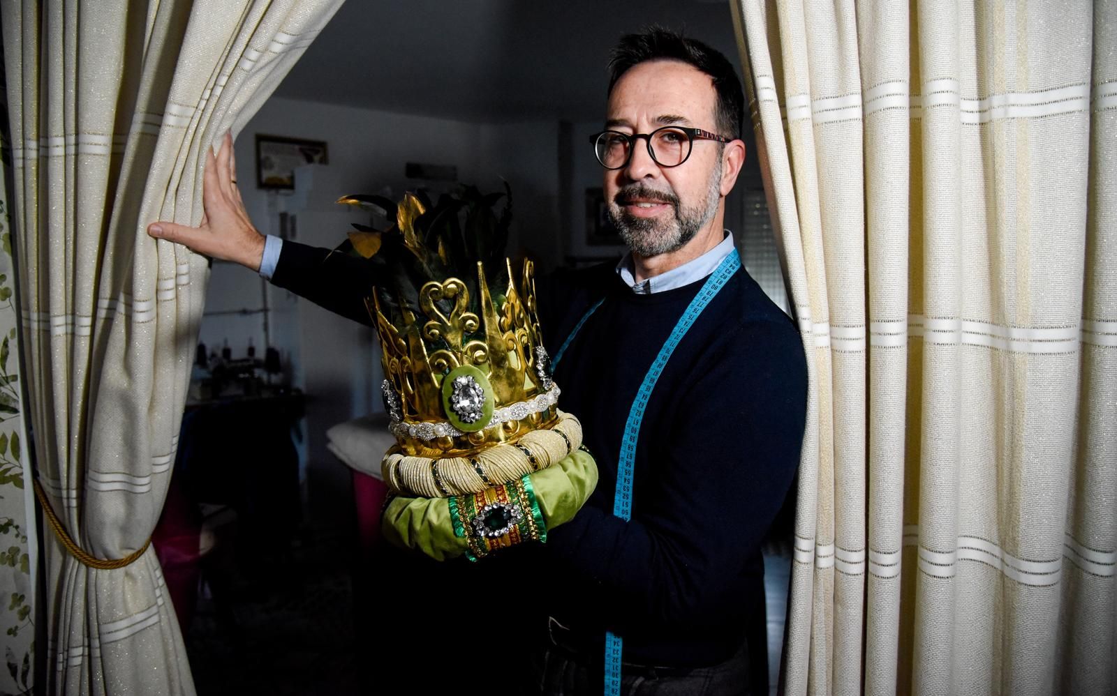 Rafa Díaz, el diseñador del vestuario de los Reyes Magos