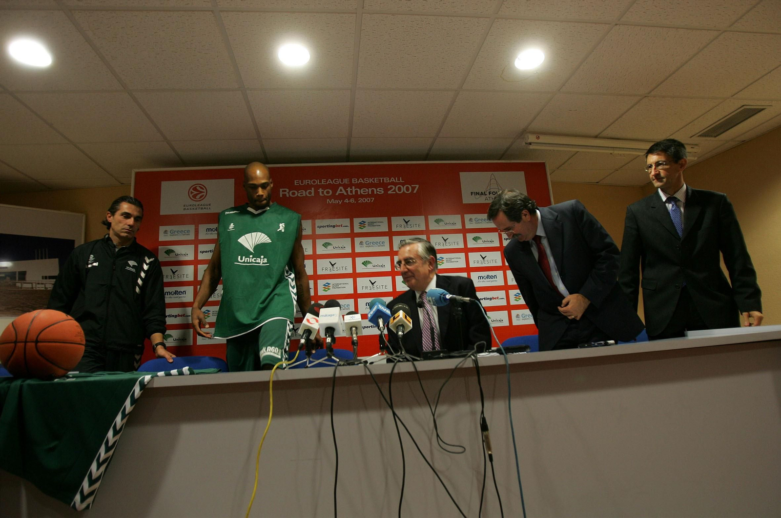 Francisco de Paula Molina, en su etapa al frente del Unicaja