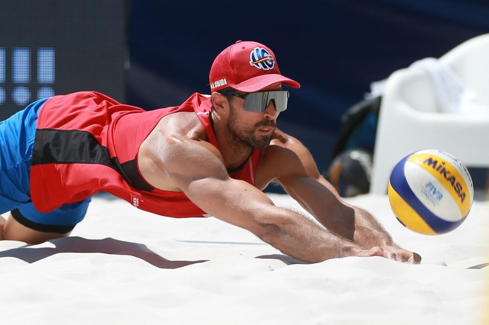 Adrián Gavira, en un partido en Ostrava.