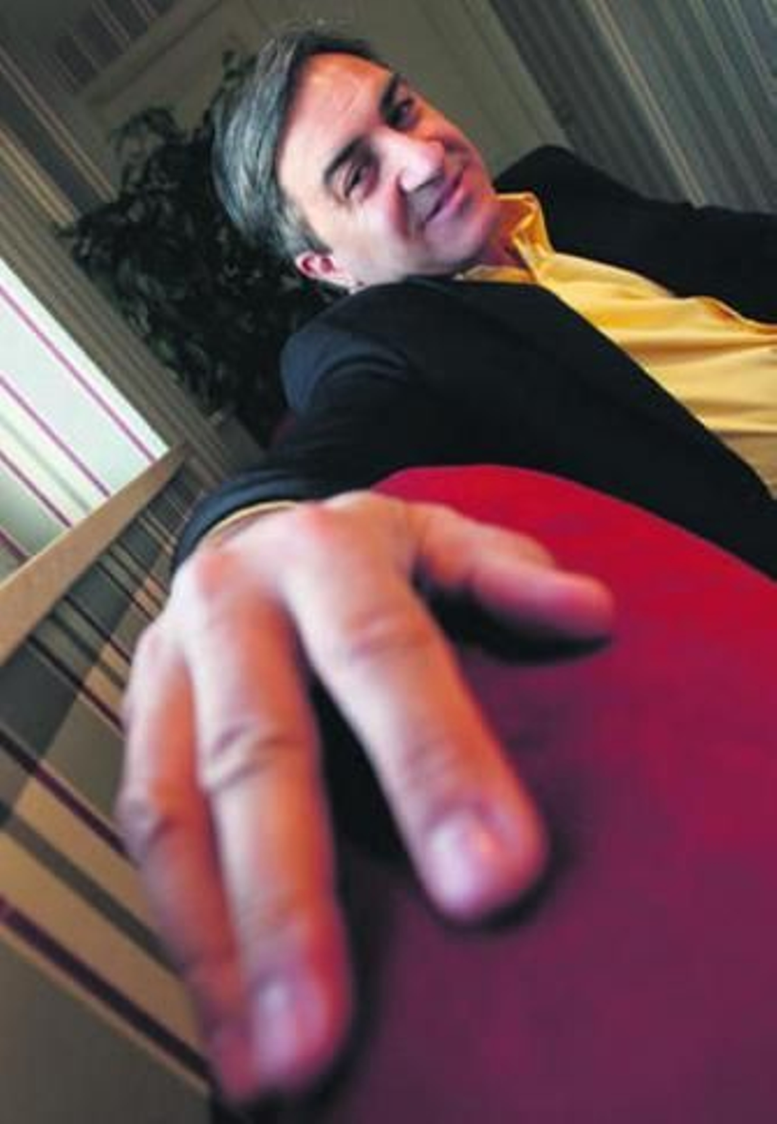 José Luis Corral, ayer.