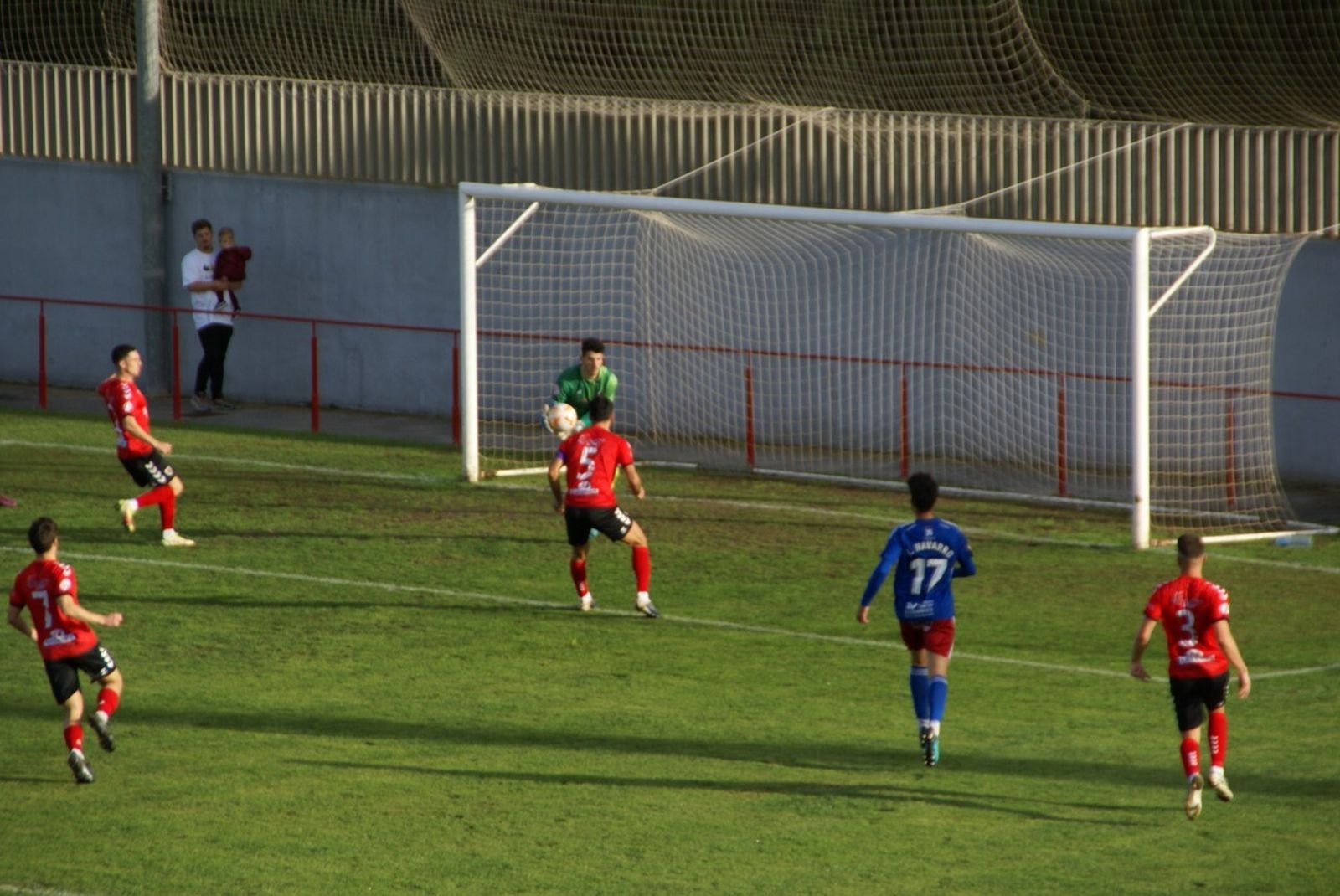 Encuentro entre la AD Cartaya y el Xerez en la primera vuelta.
