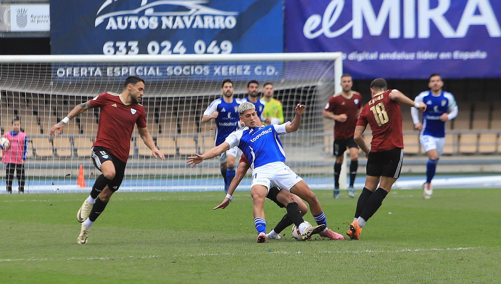 Imágenes del partido Xerez CD contra La Unión en Chapín