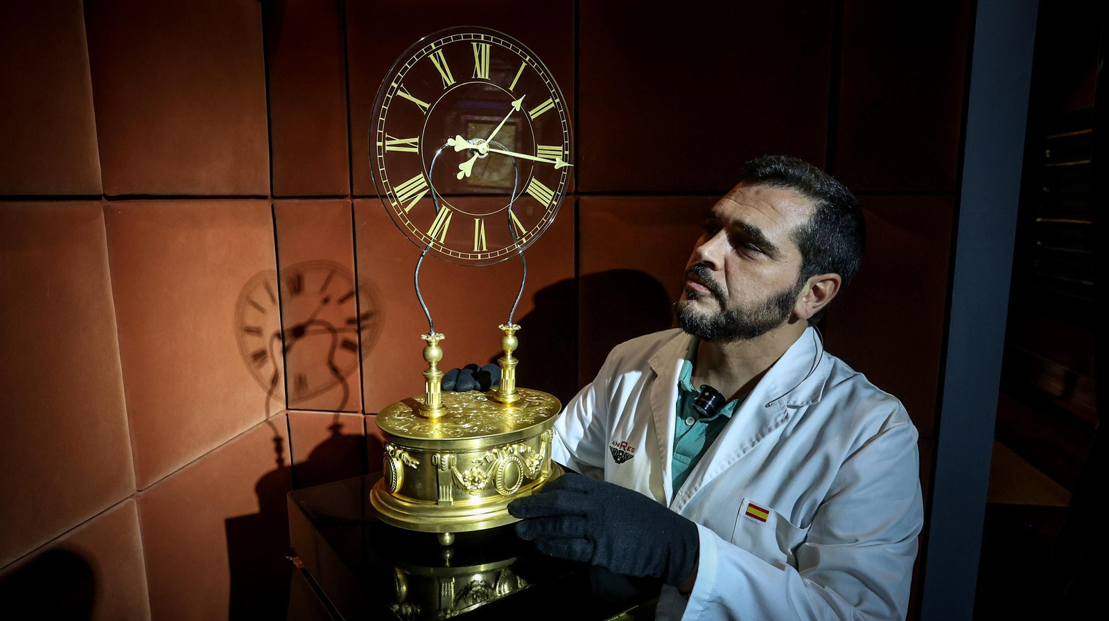 El 'Afinador del tiempo' del Museo de Relojes de Jerez