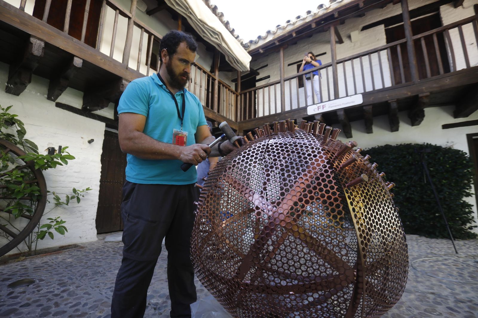 El montaje del Festival Flora, en imágenes