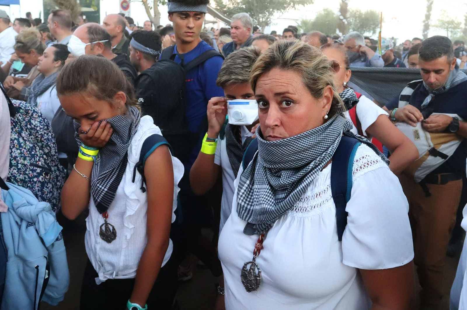 Recuerda las imágenes de la Venida de la Virgen del Rocío a Almonte en 2019