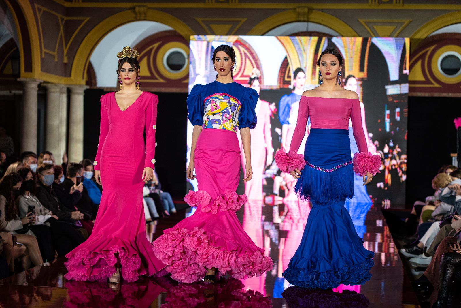 Imágenes de la pasarela de moda ‘Huelva Flamenca 2022’
