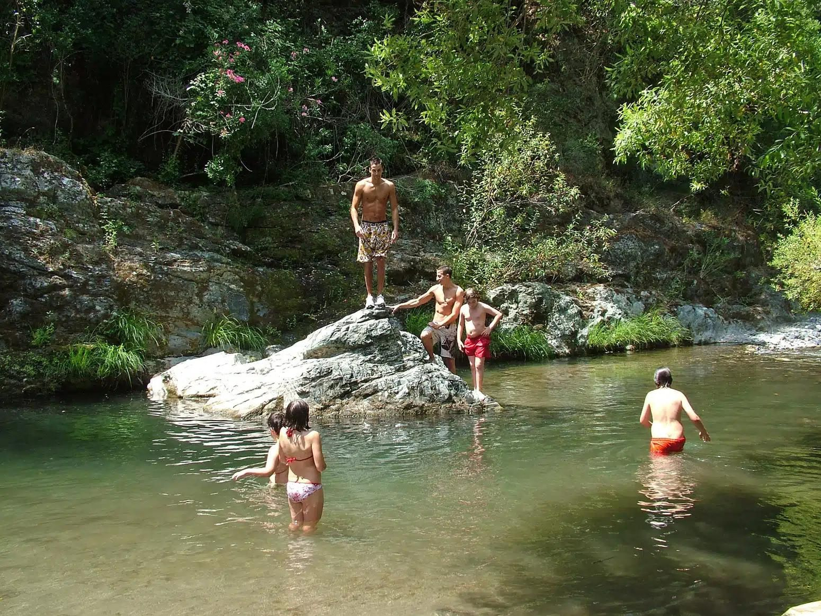 El Charco Esteban, cerca de Jubrique.