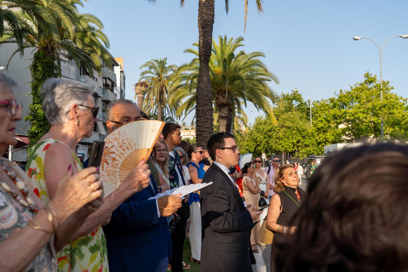 Imágenes del Rosario Jubilar rociero celebrado por las 25 hermandades filiales de la Matriz de Almonte en La Merced