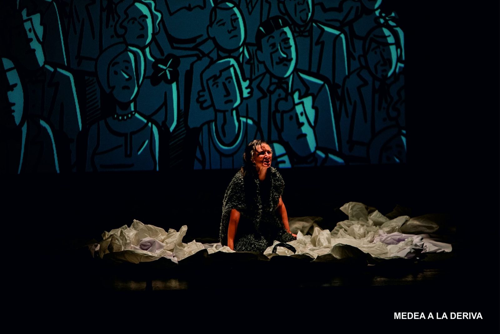 Amelia David, en 'Medea a la deriva'.