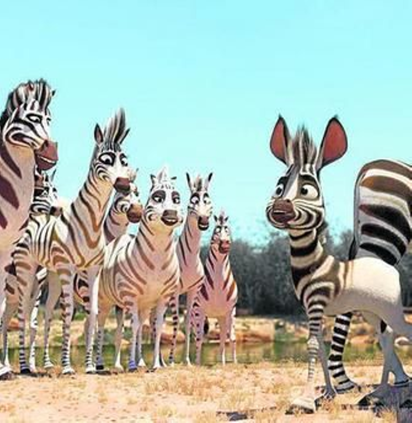 'Khumba' está protagonizada por una cebra a la que le faltan las rayas.