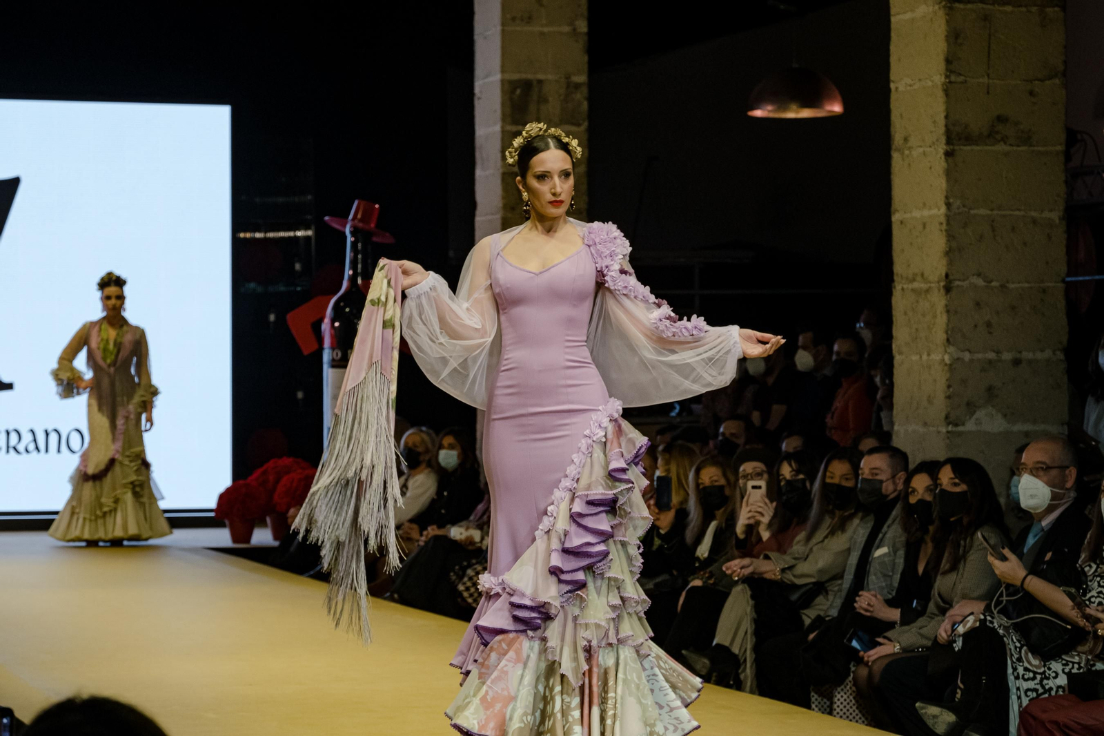El desfile de Ángeles Verano en la Pasarela Flamenca de Jerez, todas las fotos