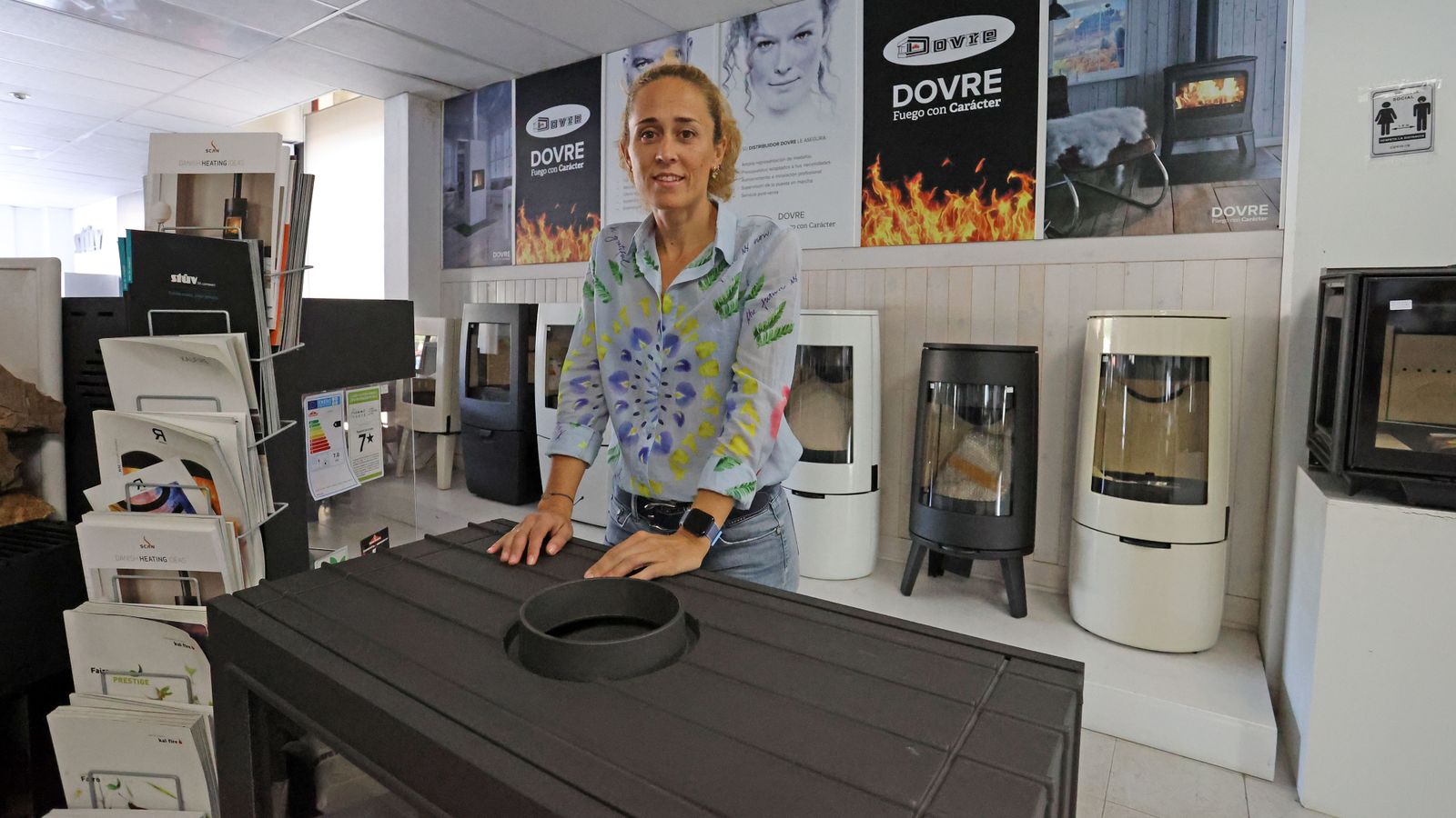 Ana de Sola, responsable de La Casa de las Chimeneas.