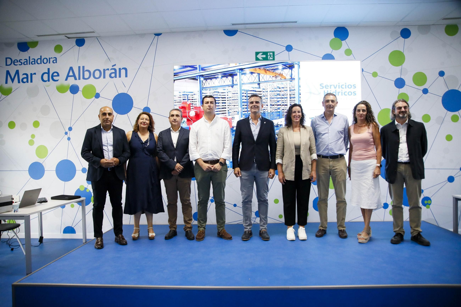 Las imágenes de la desaladora Mar de Alborán