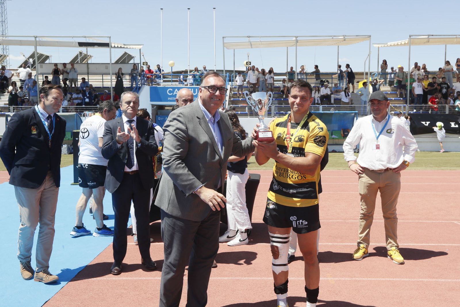 Las fotos del título de Copa de rugby del VRAC en Sevilla