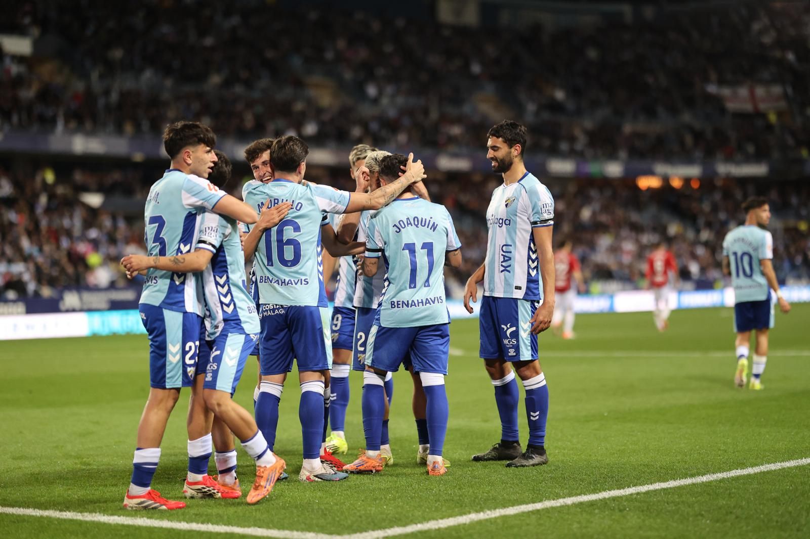 El Málaga CF-Albacete, en fotos