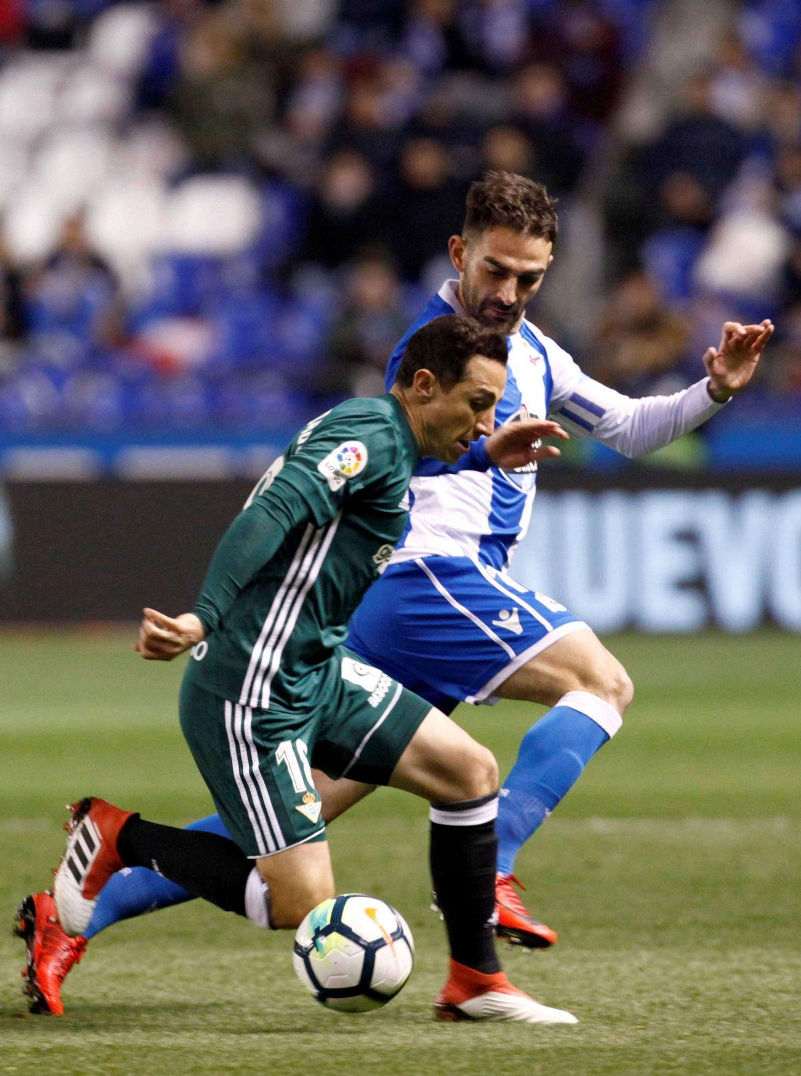 Las imágenes del Deportivo de la Coruña-Real Betis Balompié