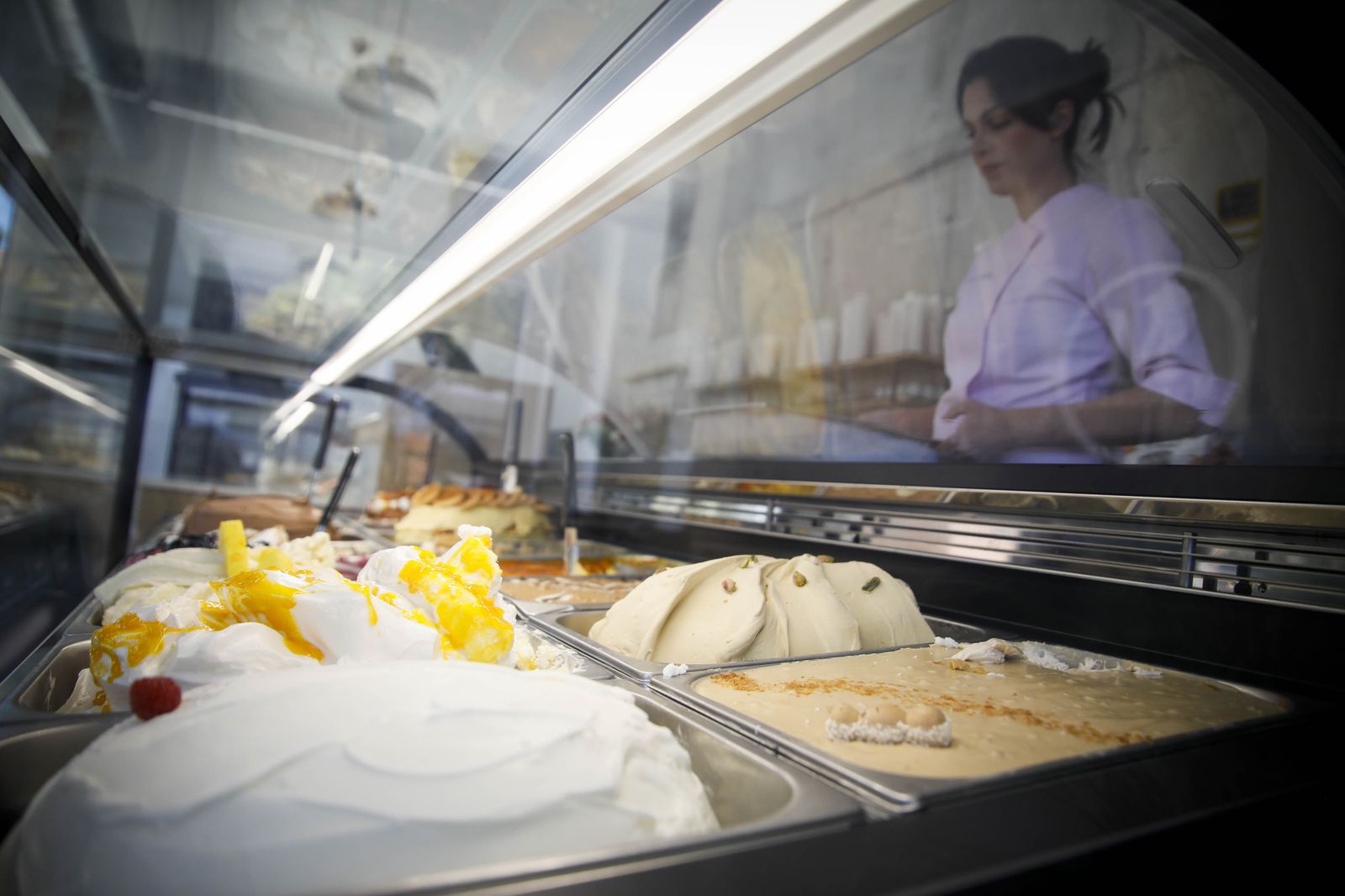 Imágenes de la heladería Marconata en Almería