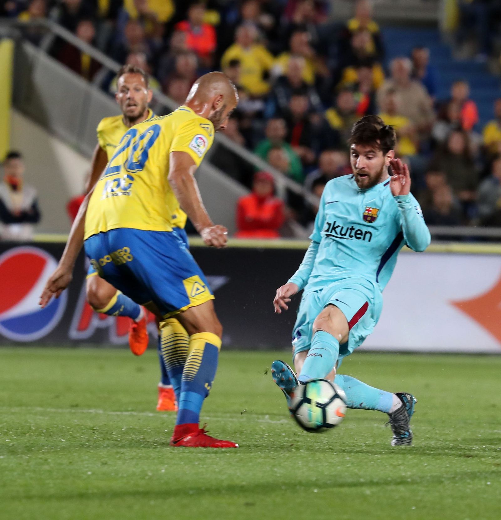 El Las Palmas-Barcelona, en imágenes