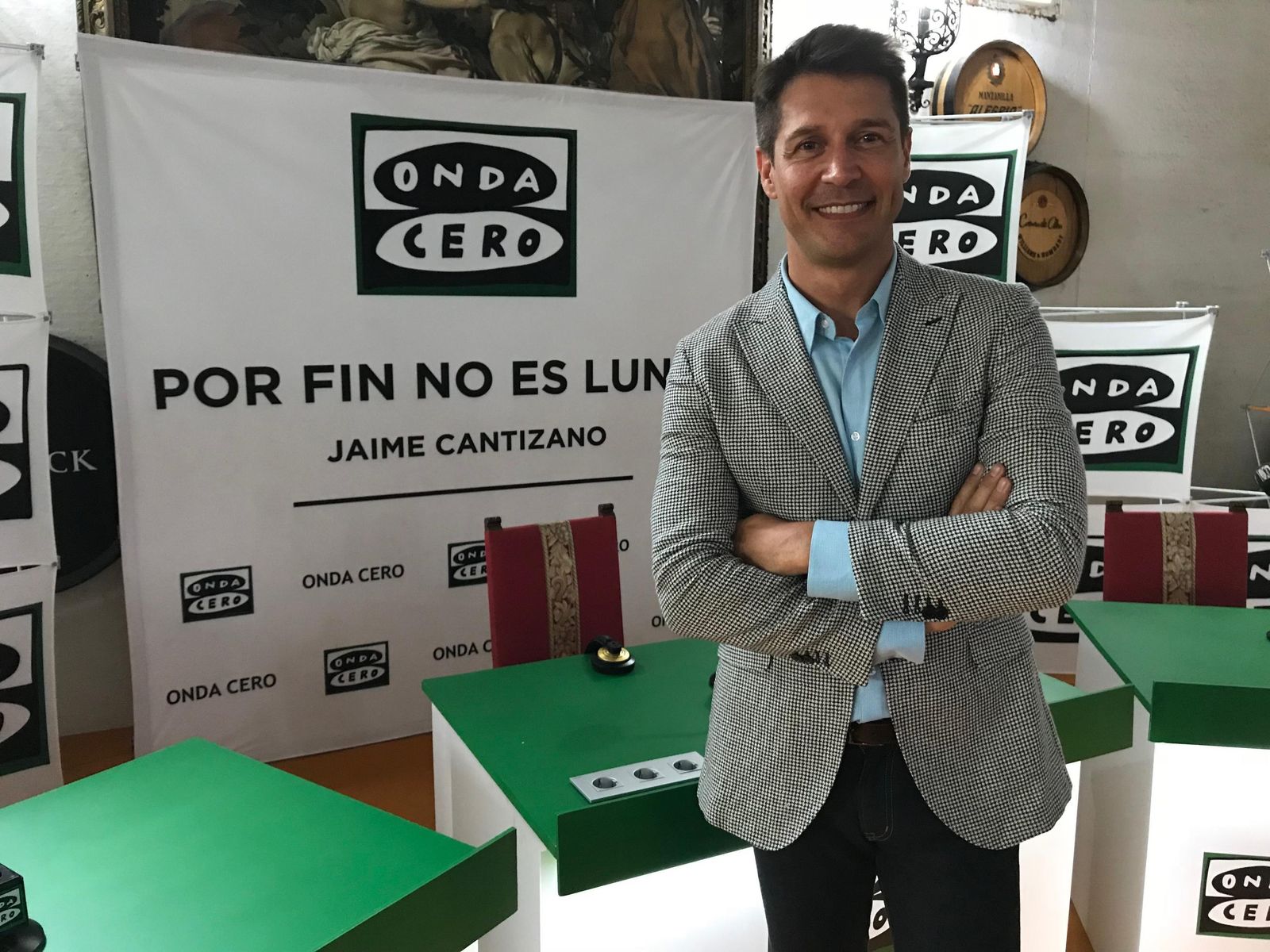 Jaime Cantizano, ayer en Jerez.