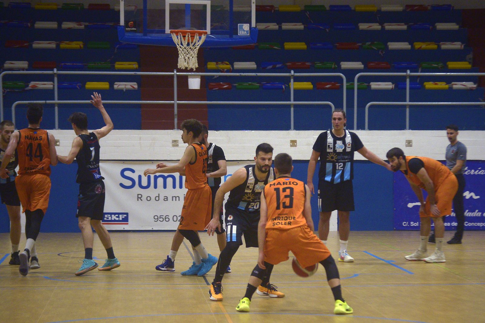 Fotos del partido entre Unión linense de baloncesto-Melilla