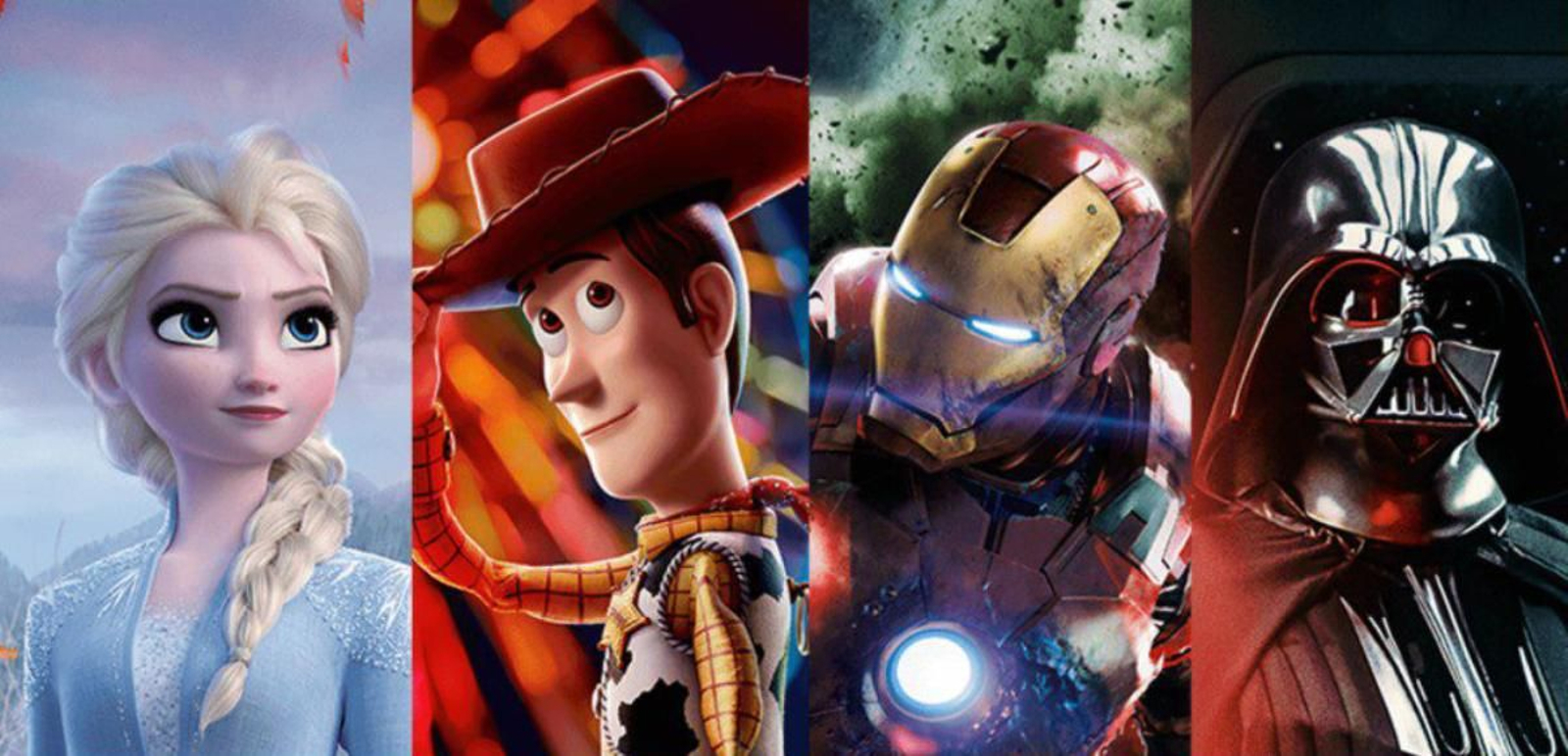 Personajes con propiedad intelectual Disney