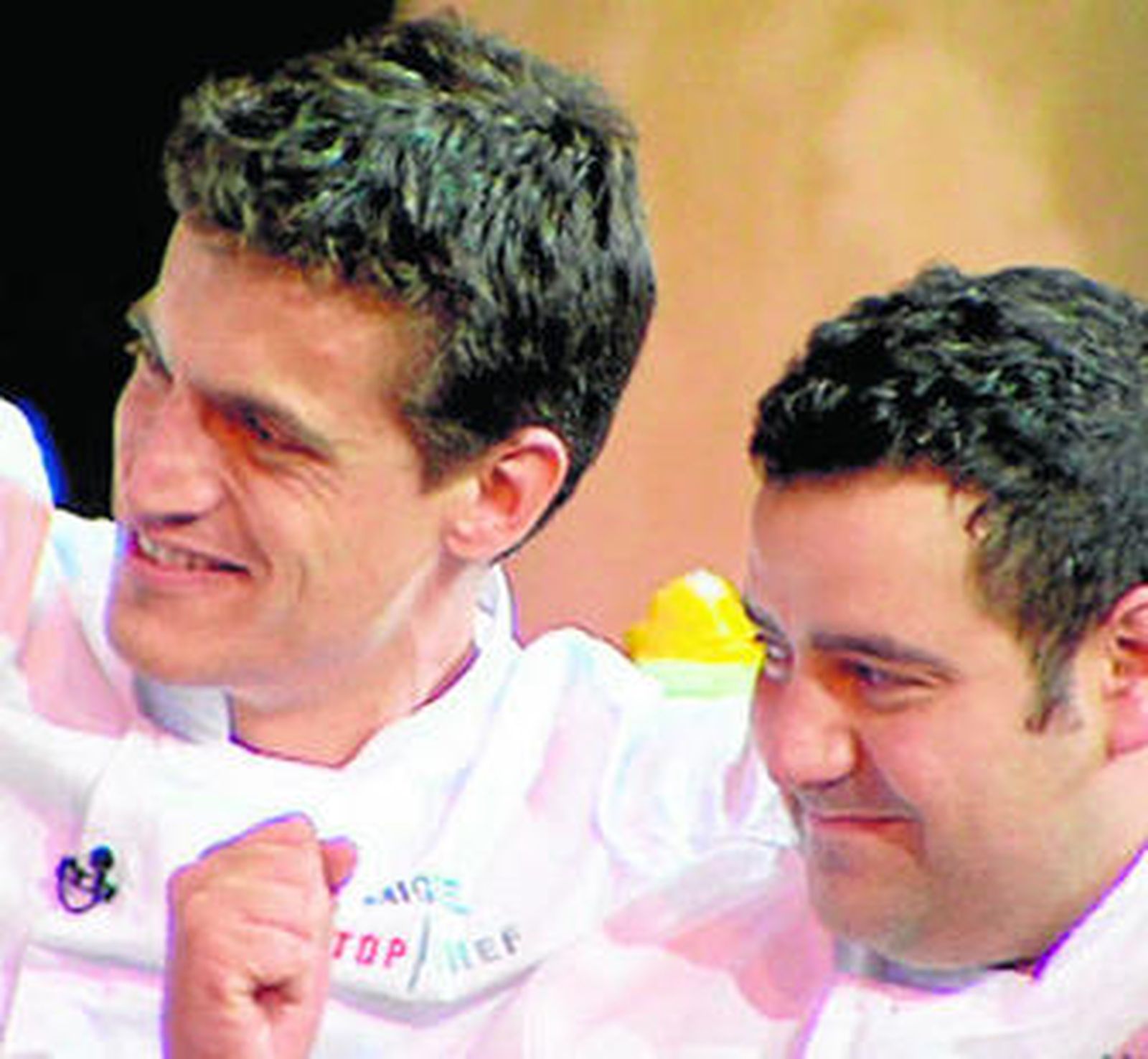 Antonio Arrabal y Miguel Cobo, dos de los finalistas de 'Top Chef'.
