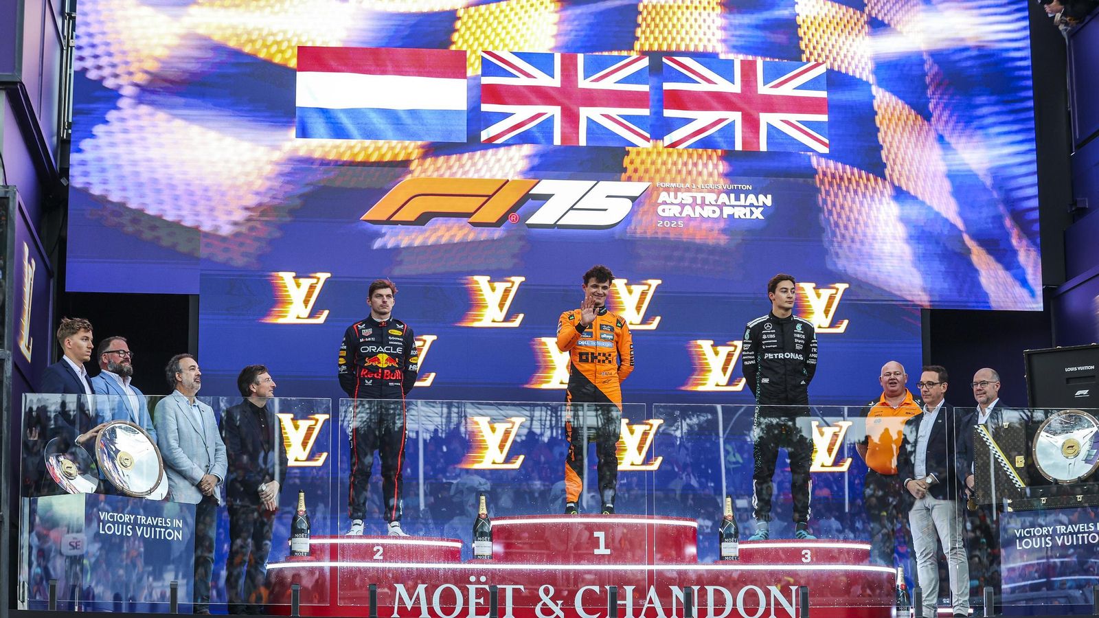 Los fotos del arranque de la Fórmula 1 en Melbourne