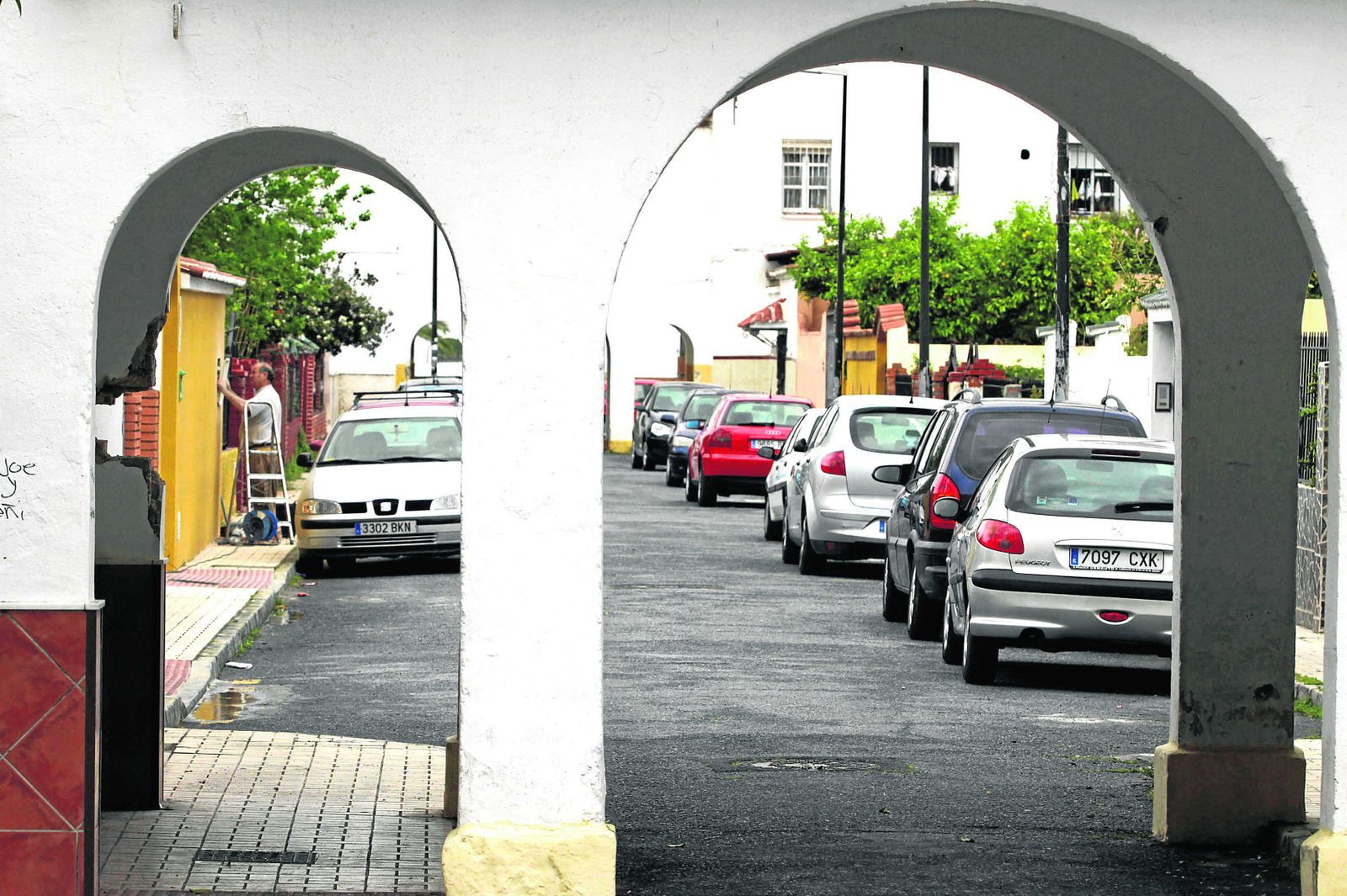 La barriada de Ciudad Jardín en una imagen de archivo
