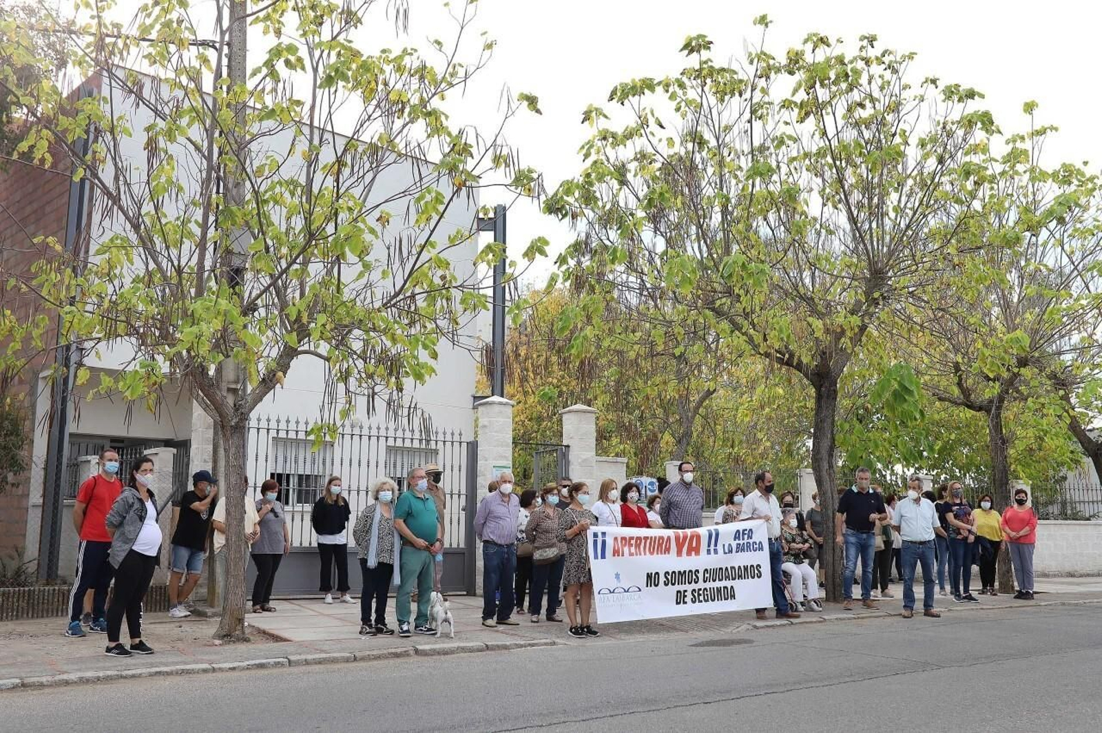 Protesta en AFA La Barca
