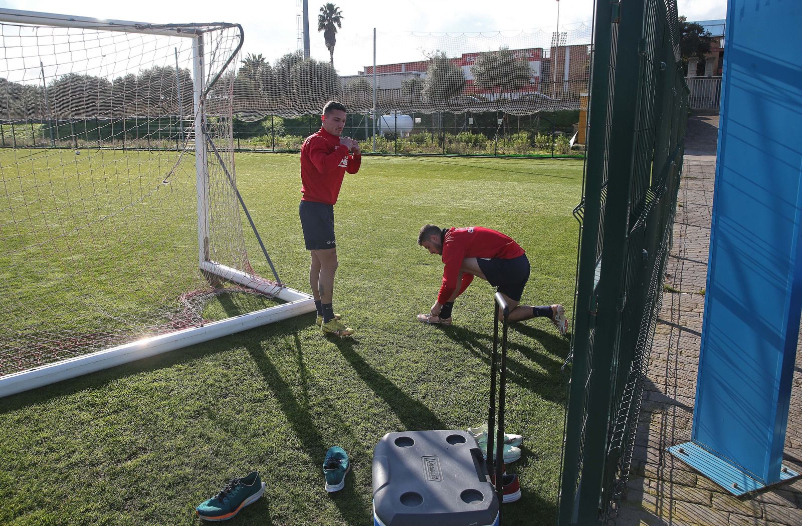 Fotos del entrenamiento del Algeciras CF previo al partido contra el Talavera