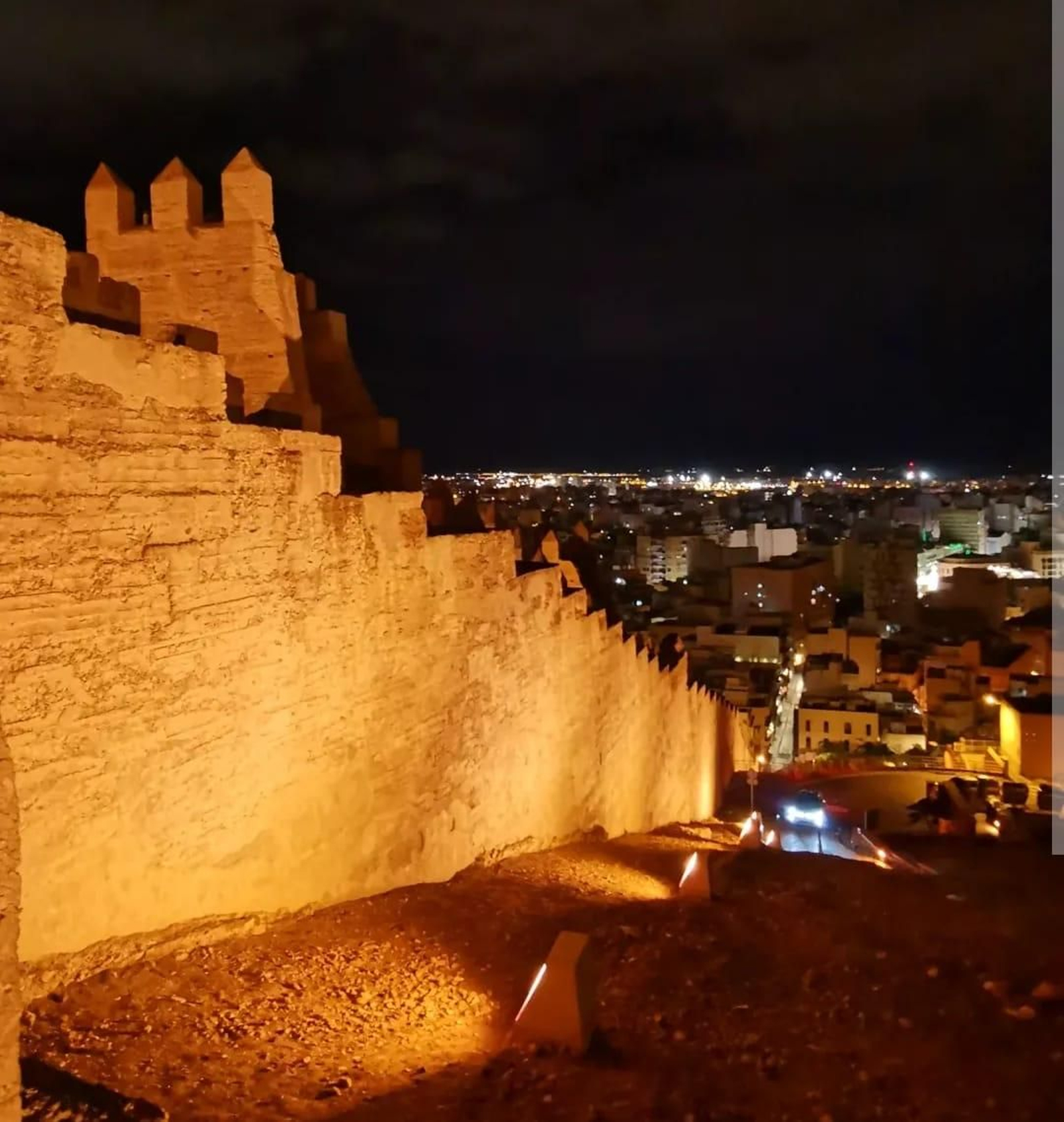 La Alcazaba de Almería se enciende: así será su nueva iluminación monumental desde el 22 de diciembre