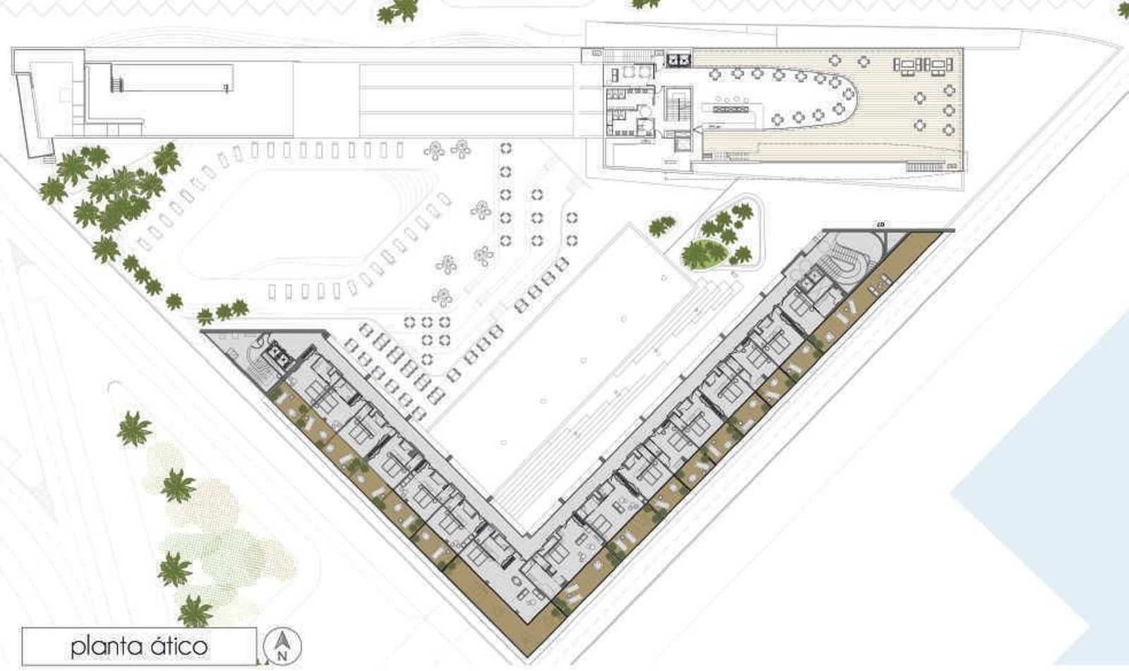 Las imágenes del hotel Puerto América 5 Estrellas Gran Lujo de Cádiz planta a planta