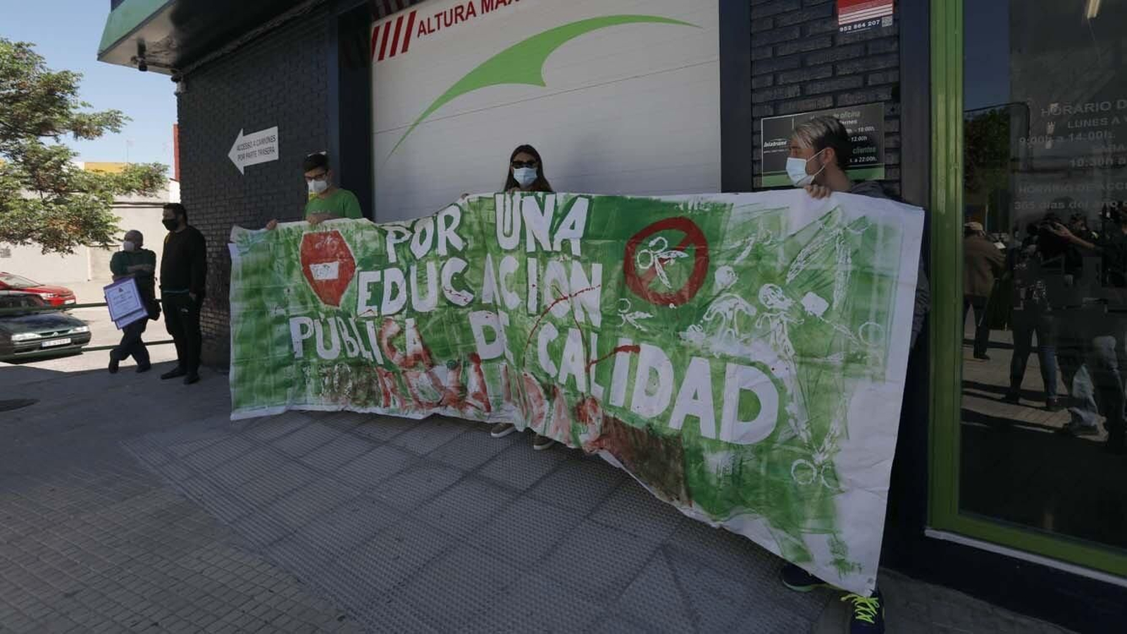 Las foto de la Manifestación del 1 de mayo celebrada por la CGT en Algeciras