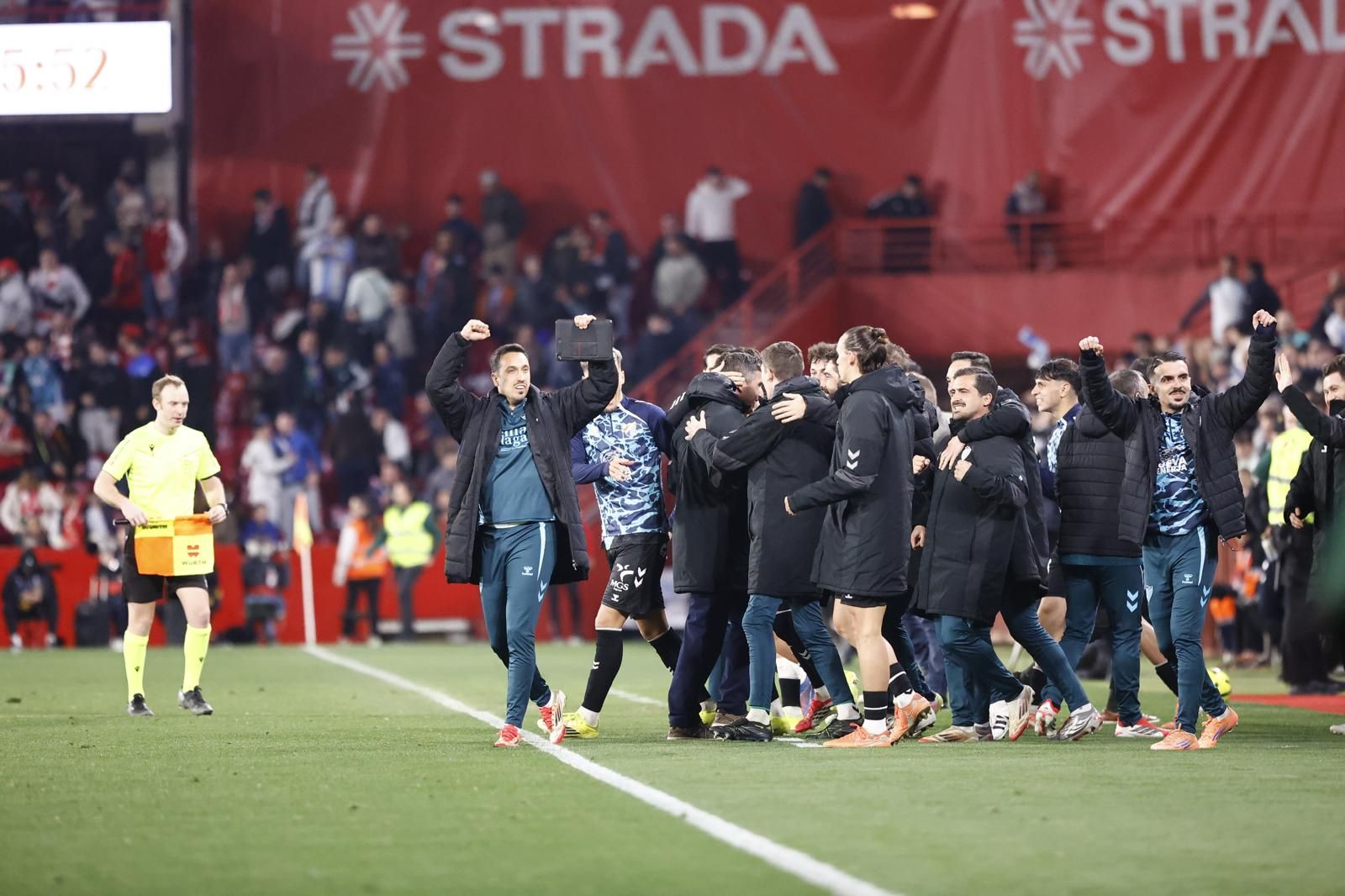El Granada-Málaga CF, en fotos
