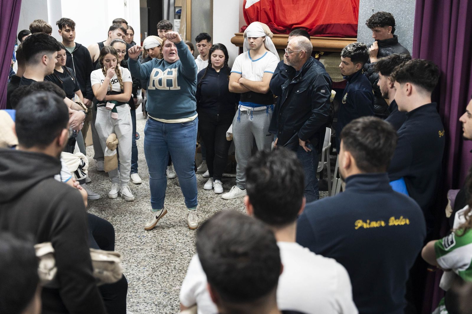 Ensayo de la Hermandad del Amor de Almería