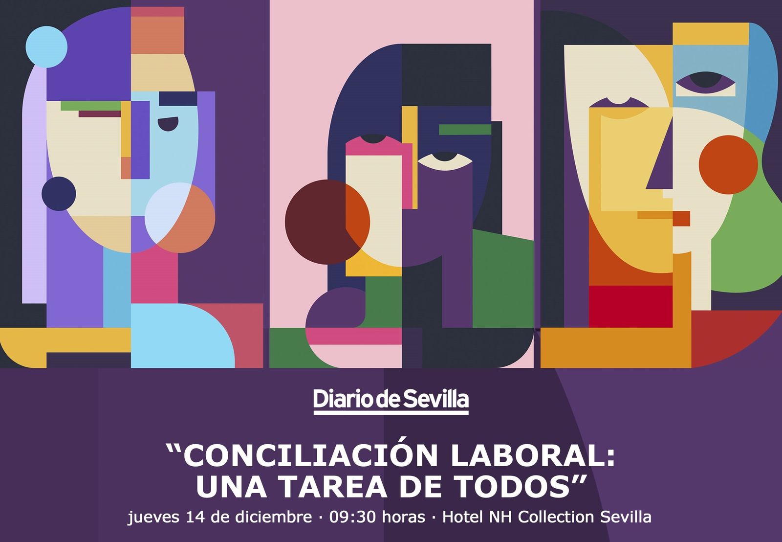 Asiste a la jornada 'Conciliación laboral: una tarea de todos' el jueves 14 de diciembre en Sevilla