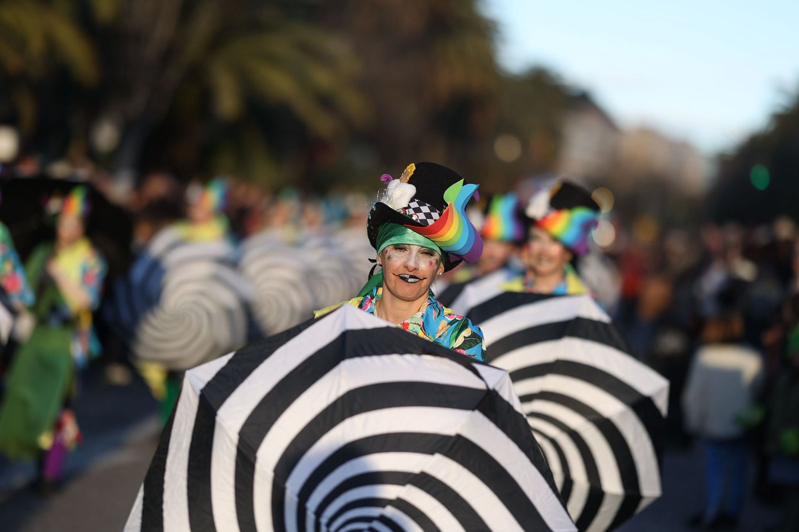 El Gran Desfile del Carnaval de Málaga, en imágenes
