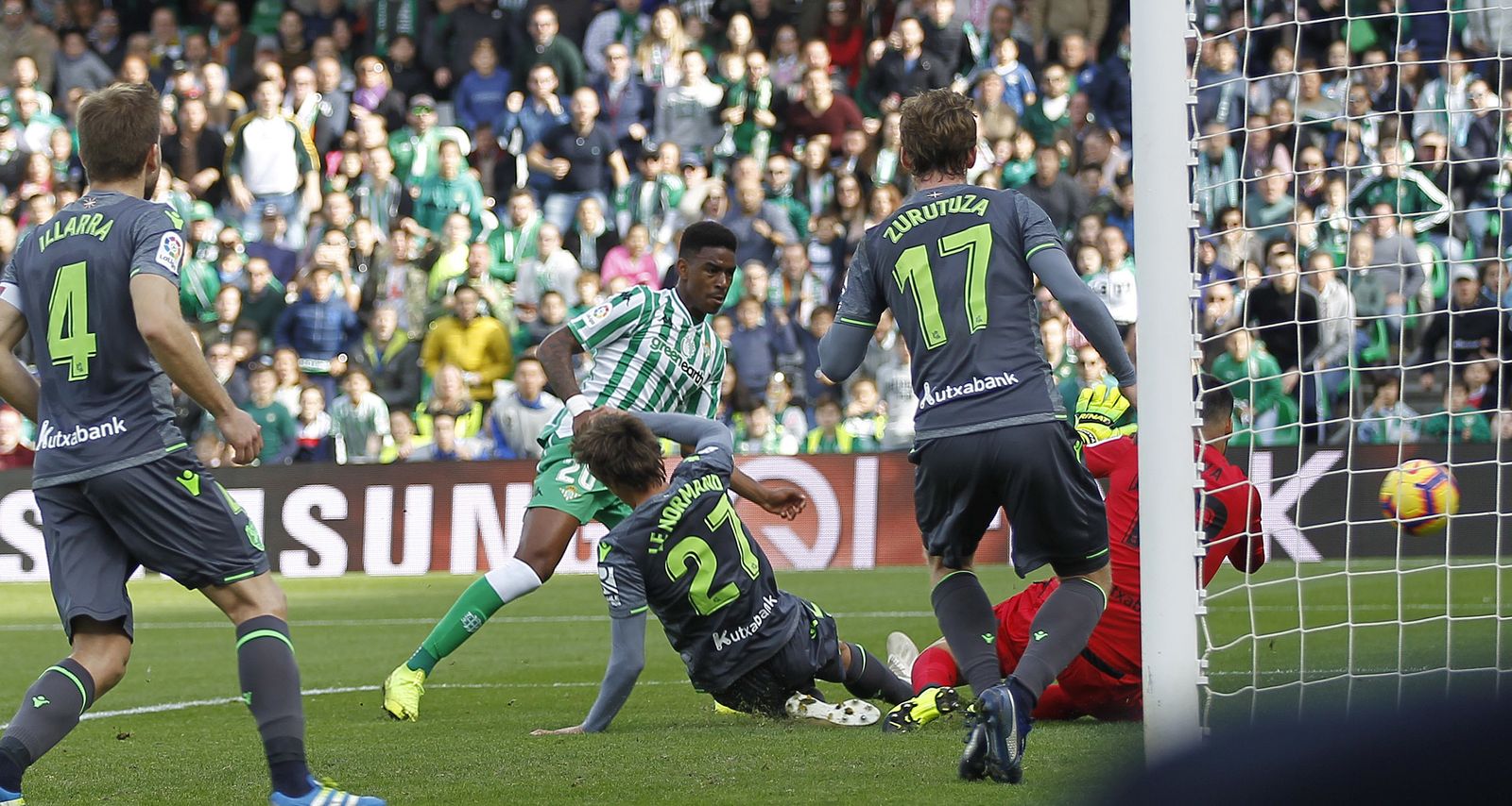 Las imágenes del Betis-Real Sociedad