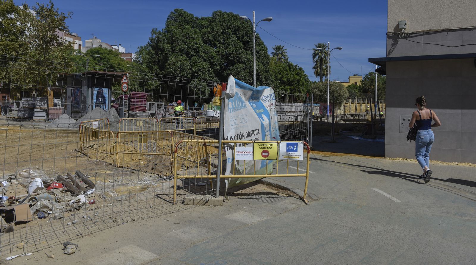 Las imágenes de la nueva Avenida de la Cruz Roja