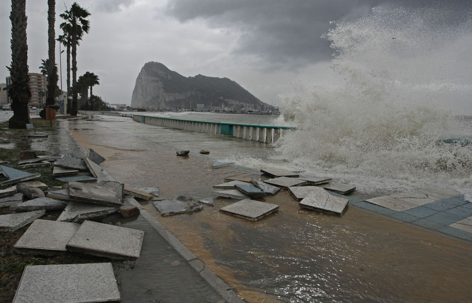 Temporal en el Campo de Gibraltar