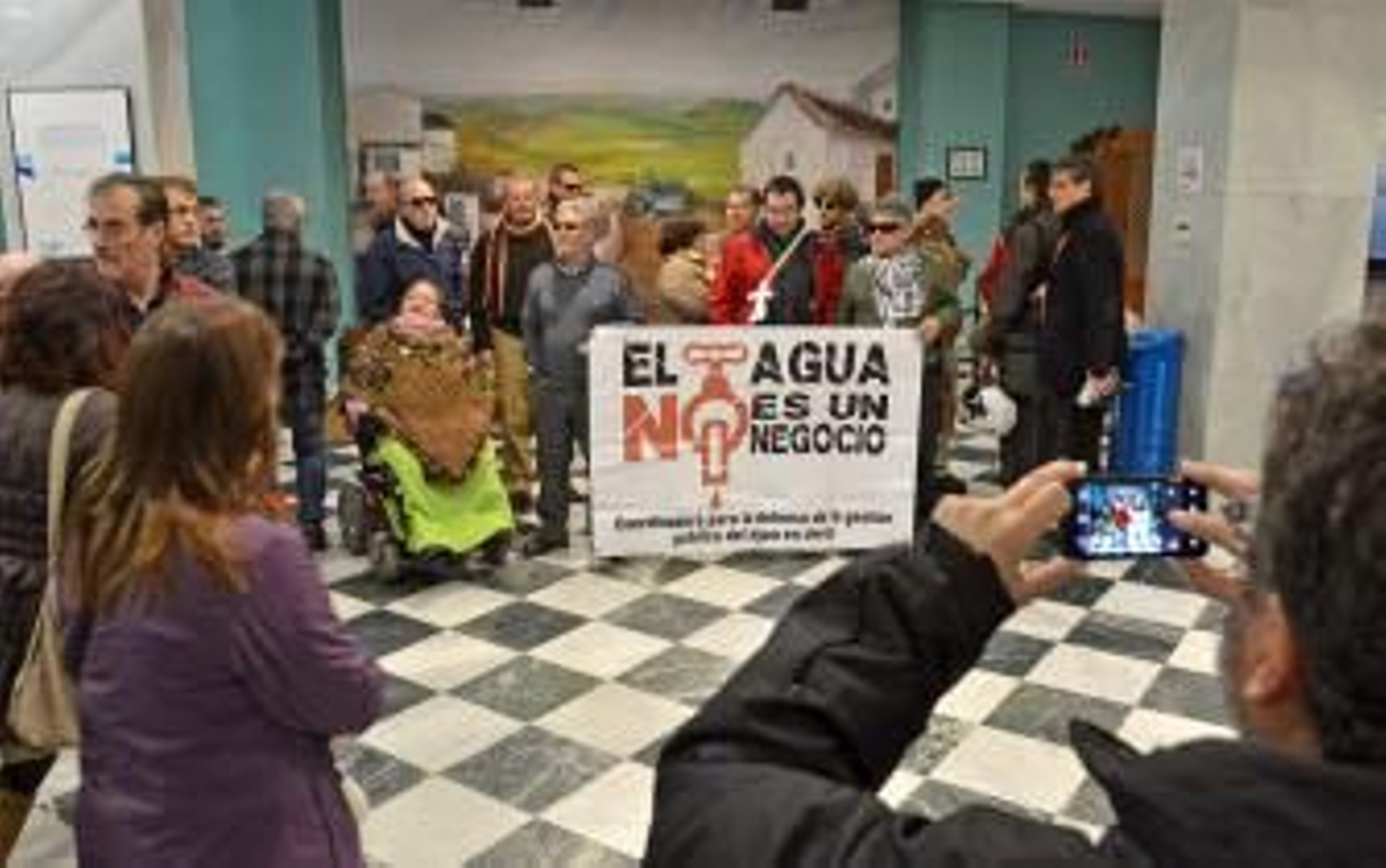 La Coordinadora exige que no se realicen cortes de agua por impago