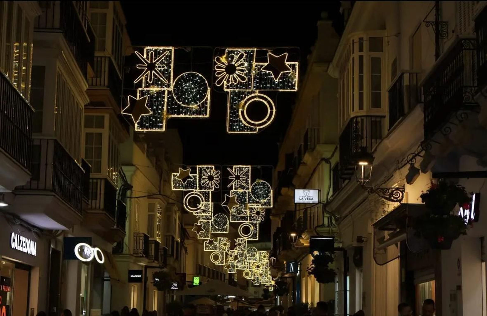 Alumbrado de Navidad en Chiclana, en imágenes