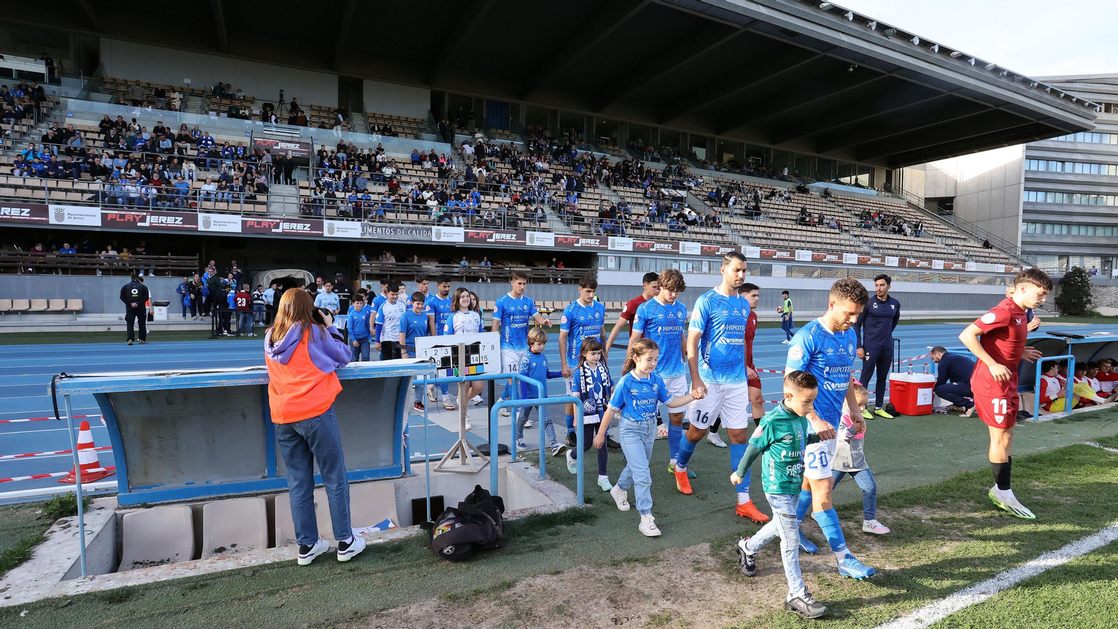 Partido del Xerez DFC - Sevilla C en Jerez