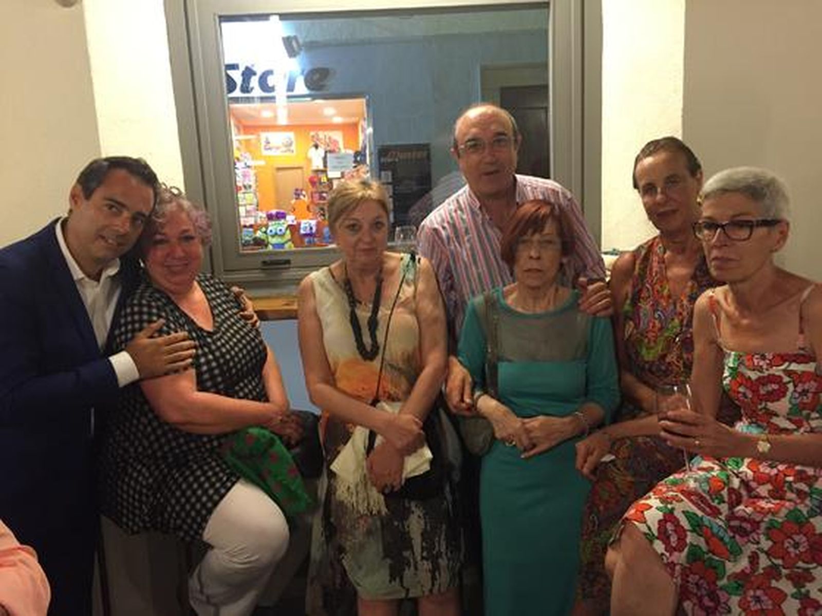 Javier Bote, Kiskitza, Marga Domínguez, Juan de Dios Baro, Menchu Salegui, Paloma Maico y María Luisa Daneri.

Foto: Ignacio Casas de Ciria