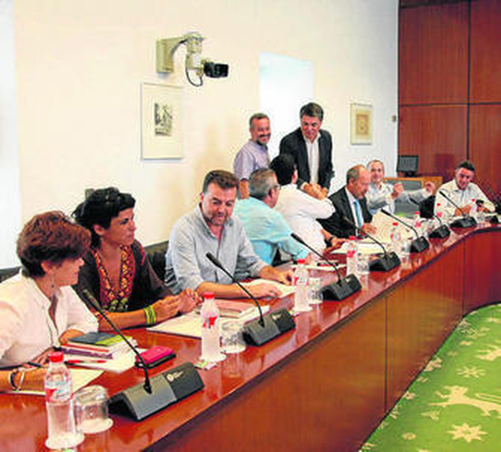 Reunión de la junta de portavoces a primeros de septiembre.