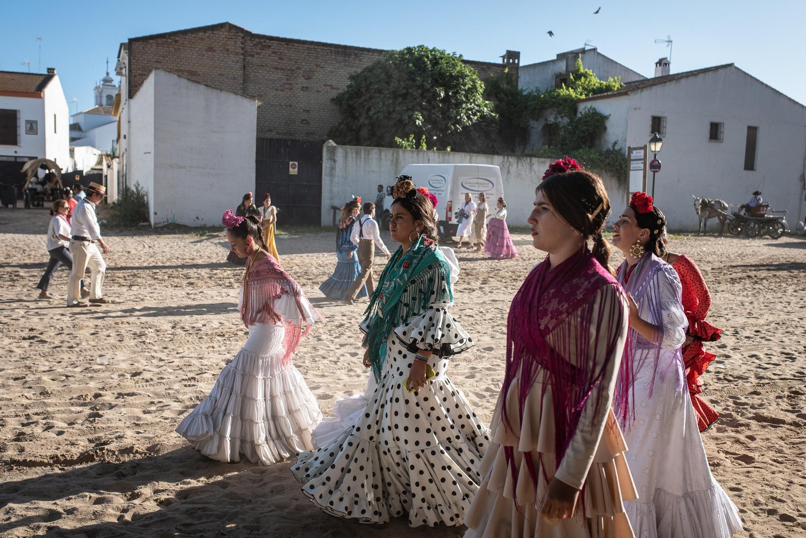 Recorrido por las casas y la aldea del Rocío, en imágenes